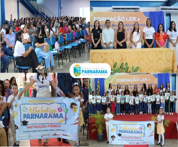 ‘Formação Ler+ 2025’ reúne educadores em Parnarama com foco na alfabetização