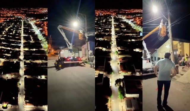 FUMIP moderniza iluminação pública do Bairro São José
