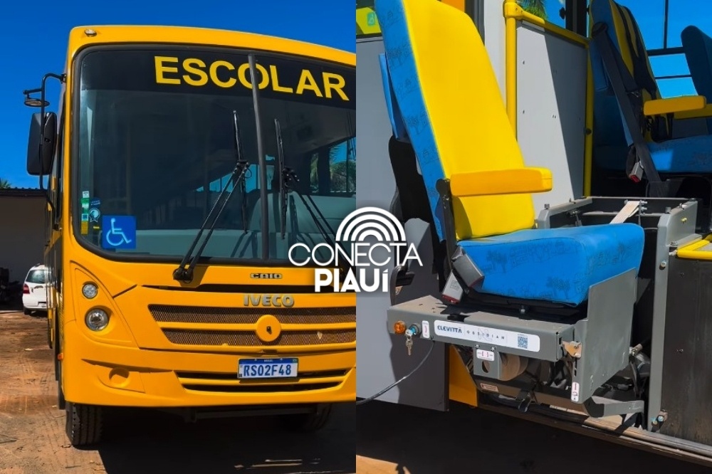 Guadalupe recebe novo ônibus escolar com ar-condicionado e estrutura completa