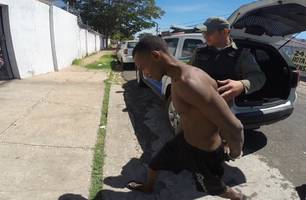 Homem com passagens por roubo é preso por furtar fiação de carretas em Teresina (Foto: Repórter 12/Conecta Piauí)