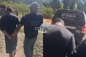 Homem condenado a 14 anos por homicídio é capturado em Lagoa Alegre (Foto: Reproduçaõ/SSP)