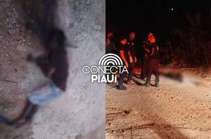 Homem é assassinado com tiro na cabeça na zona Sul de Teresina (Foto: Repórter 12/Conecta Piauí)