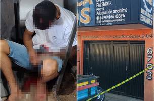 Homem é executado com tiros na cabeça na Zona Sudeste de Teresina (Foto: Repórter 12 / Conecta Piauí)