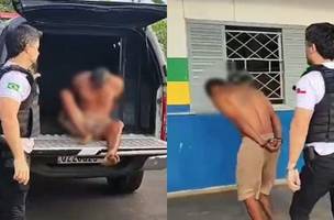 Homem é preso após usar drogas, agredir companheira grávida e provocar aborto (Foto: Reprodução)