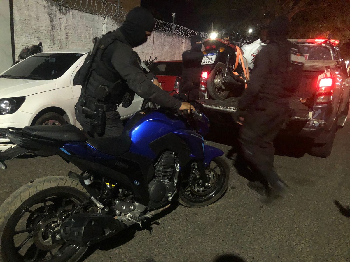 Homem é preso e quatro motos são apreendidas após perseguição no Teresina Sul