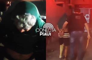 Homem que espancou ex-companheira é preso novamente em Teresina (Foto: Repórter 12/Conecta Piauí)