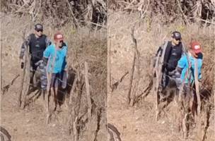 Idoso armado provoca morte e deixa ferido no interior do Piauí (Foto: Reprodução)