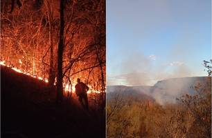 Incêndios consomem cerca de 50 km² em Bom Jesus e Currais (Foto: Reprodução)