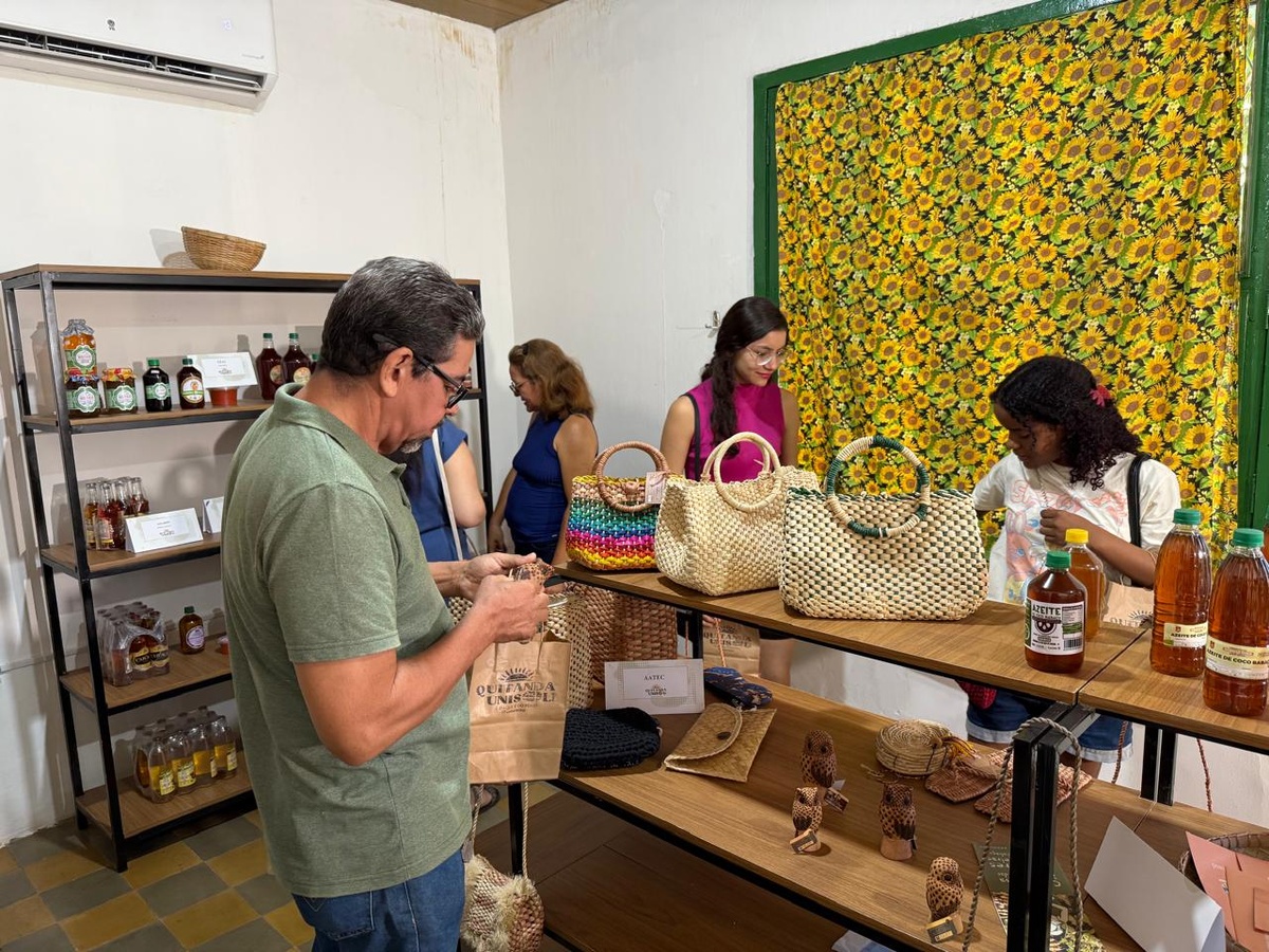 Iniciativa garante a venda de produtos de cooperativas em Teresina