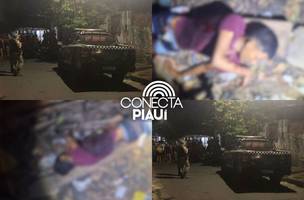 Jovem é morto e adolescente fica ferido após tiroteio no bairro Novo Horizonte, em Teresina (Foto: Reprodução)