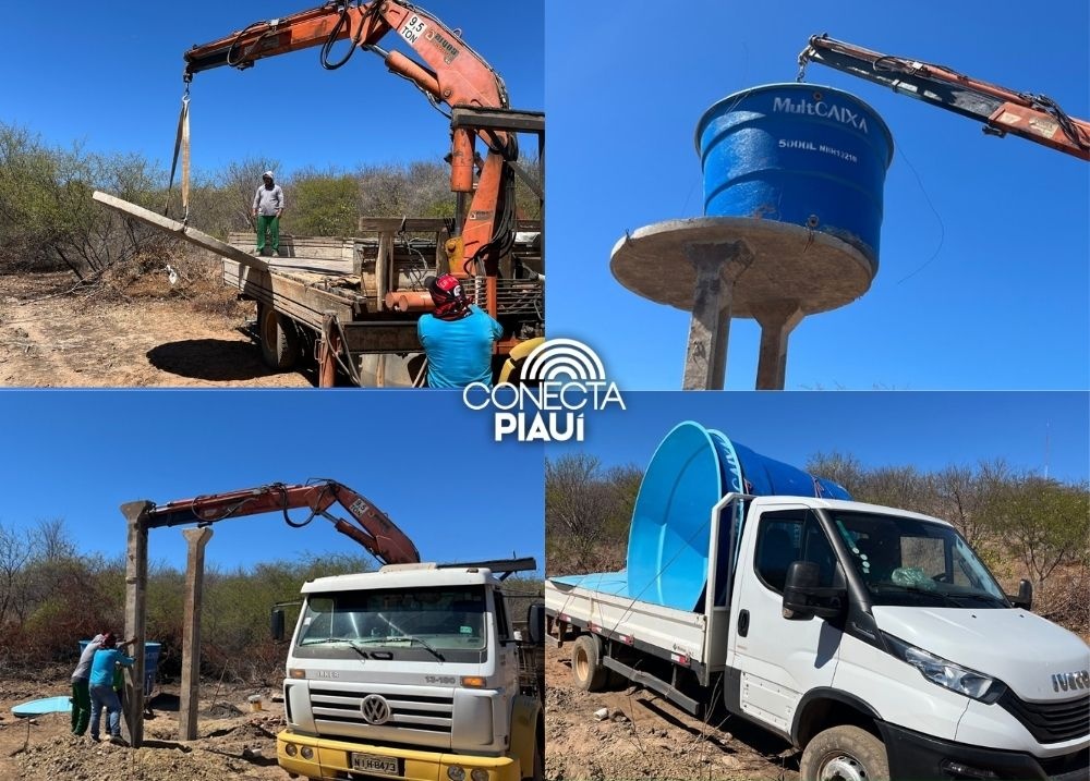 Massapê do Piauí amplia abastecimento com novas caixas d’água na zona rural