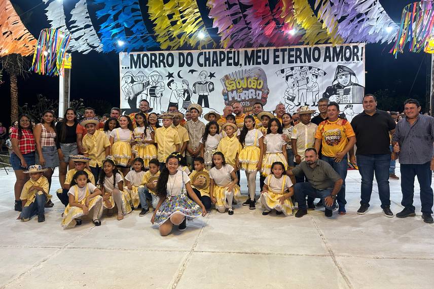 Morro do Chapéu do Piauí celebra a cultura nordestina no 'São João do Morro'