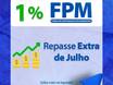 Municípios do Piauí recebem R$ 240 milhões de repasse extra do FPM