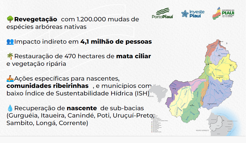Obras para ampliar a capacidade da Hidrovia do Parnaíba começam em 2026