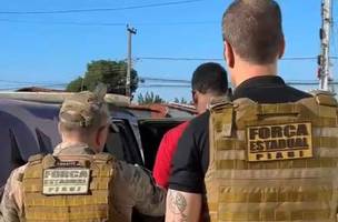 'Operação Rolezinho': homem é preso com motocicleta adulterada em Teresina (Foto: Divulgação/SOI/Ascom)