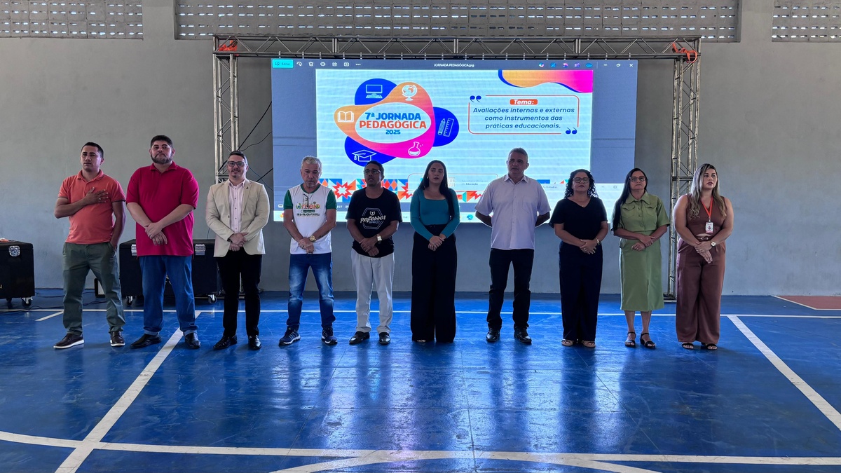 Palmeira do Piauí realiza 7ª Jornada Pedagógica com foco na formação continuada