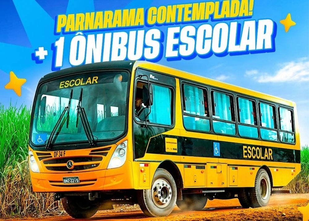 Parnarama é contemplada com mais um ônibus escolar eficiente no município