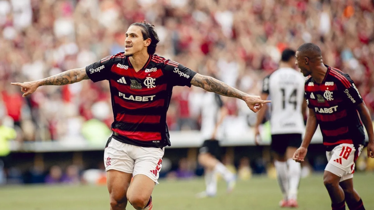 Pedro, atacante do Flamengo