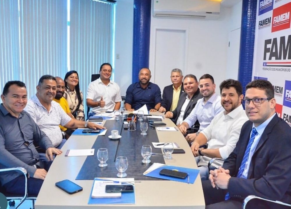 Prefeito de Hugo Napoleão integra comitiva da APPM em defesa da PEC 12/2022 no MA