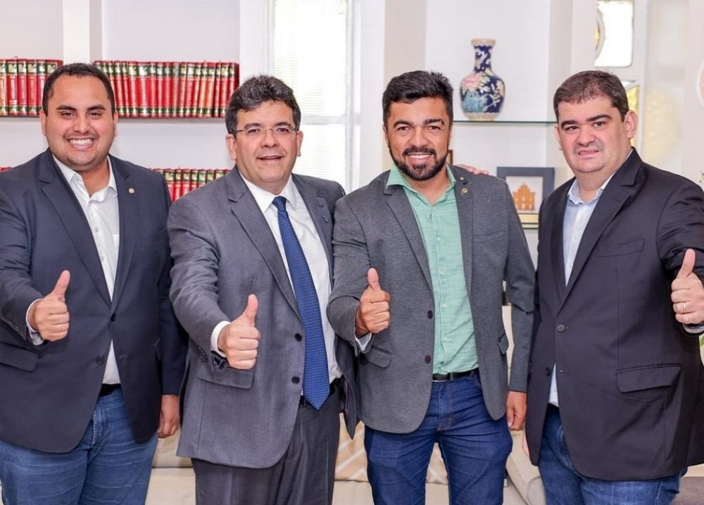 Prefeito Jesse James recebe apoio de Rafael Fonteles em projetos à Guadalupe