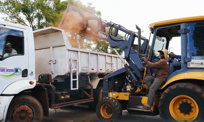 Prefeitura de Bom Jesus reforça compromisso com a limpeza urbana