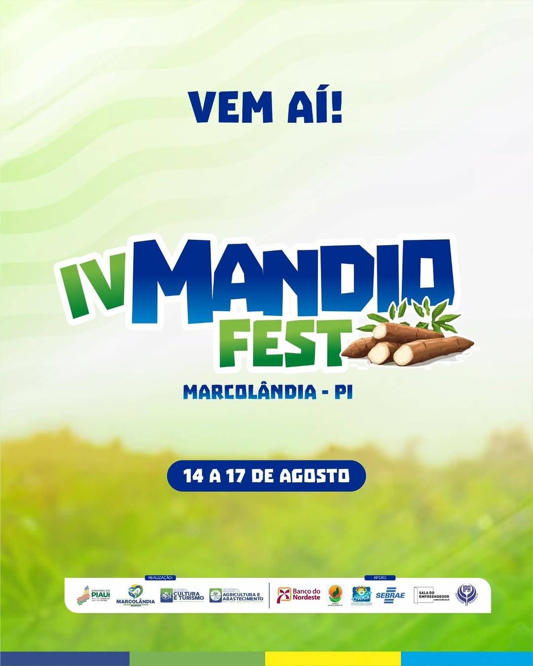 Prefeitura de Marcolândia anuncia a 4ª edição do Mandio Fest