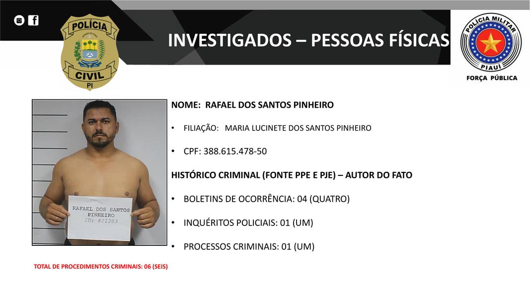 Presos na operação DENARC 59: Capital Oculto e envolvidos em esquema criminoso