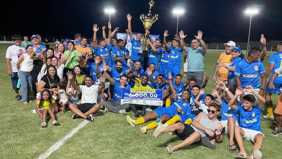 São Miguel do Tapuio é campeão da Supercopa APPM 2025 do Território Carnaubais
