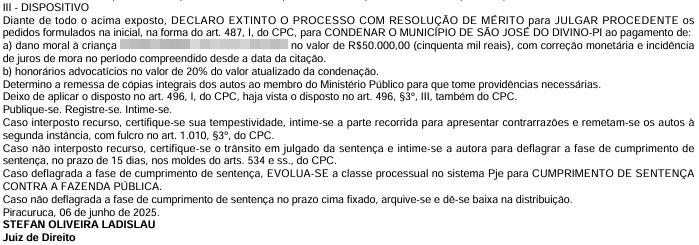 Sentença