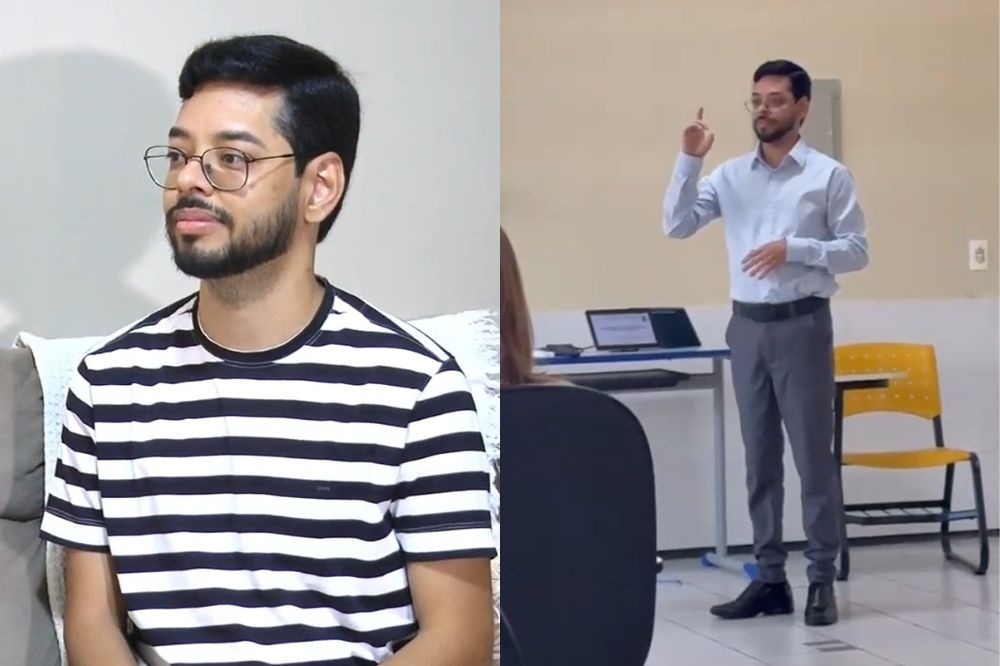 Superação: Pedro é o primeiro surdo a se formar em Pedagogia na UFPI de Floriano