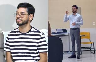 Superação: Pedro é o primeiro surdo a se formar em Pedagogia na UFPI de Floriano (Foto: TV Conecta)