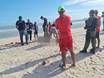 Turista é encontrado morto em área rasa da praia da Pedra do Sal, em Parnaíba