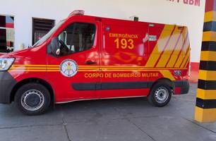 Viatura do Corpo de Bombeiros do Piauí (Foto: Kassio Cavalcante)