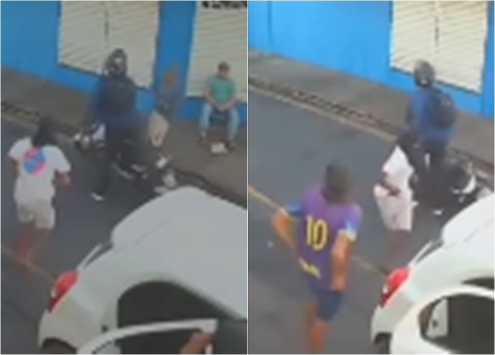 Vídeo: criminosos assaltam pessoas no bairro Parque Piauí na zona Sul de Teresina