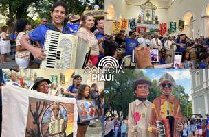 17ª Procissão das Sanfonas homenageia 80 anos de Gonzaguinha em Teresina (Foto: Conecta Piauí)