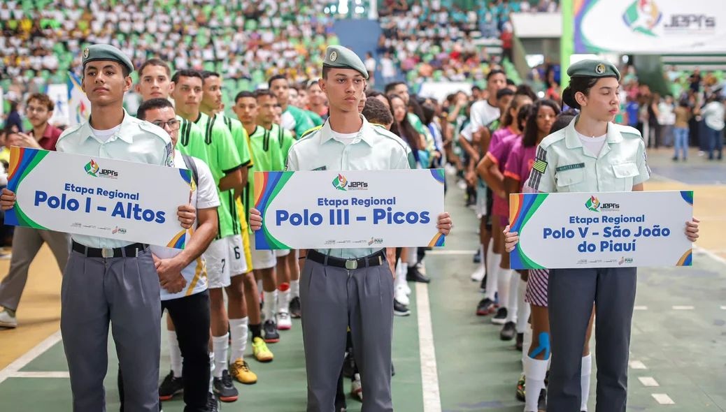 Abertura da etapa estadual dos Jogos Escolares Piauienses será nesta segunda (4)