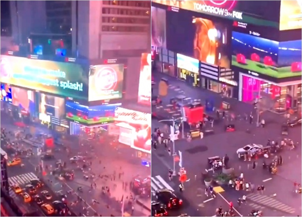 Adolescente faz disparos e fere três pessoas na Times Square, em Nova York