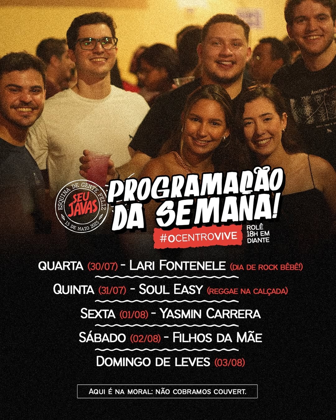 Agenda de eventos: confira o melhor da programação para curtir em Teresina