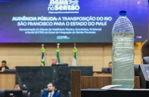 Assembleia Legislativa debate transposição do Rio São Francisco para o Piauí (Foto: Reprodução)