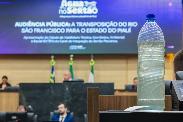 Assembleia Legislativa debate transposição do Rio São Francisco para o Piauí