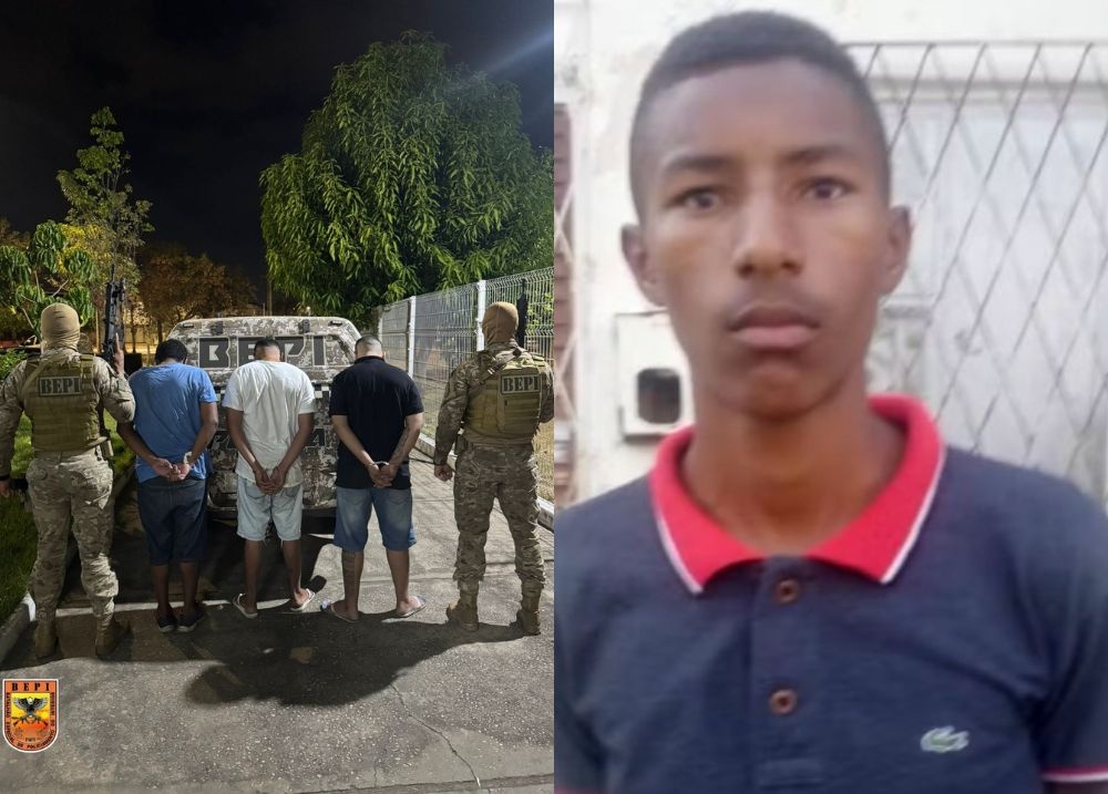 'Boladão' e comparsas são presos por matar jovem durante emboscada em Teresina