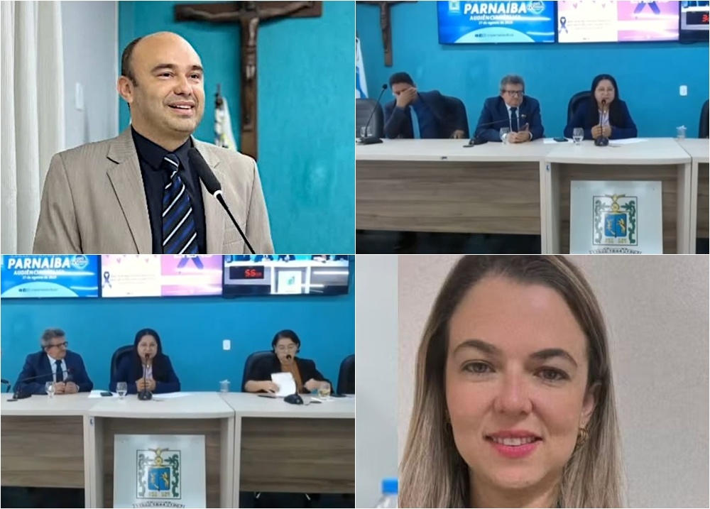 Câmara Parnaíba encerra audiência pública após morte de vereador e da guarda