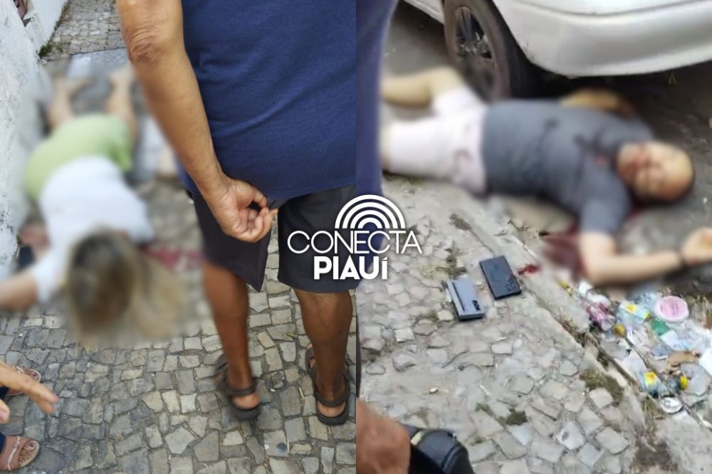 Casal é assassinado a tiros ao lado de hospital no Centro de Teresina