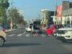 Colisão envolvendo três carros causa congestionamento em avenida de Teresina