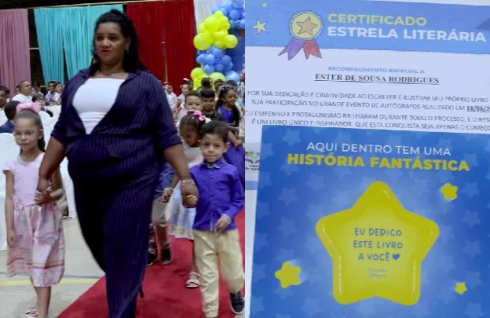 Crianças de Baixa Grande do Ribeiro se encantam com projeto “Estante Mágica”