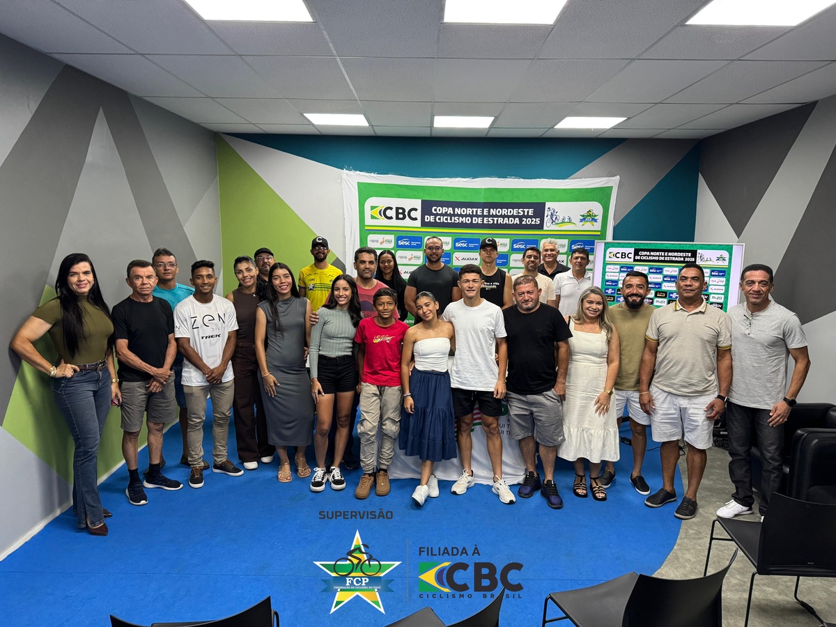 Delegação do Piauí traça estratégias para a Copa Norte e Nordeste de Ciclismo