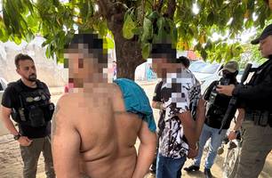 Dupla é presa suspeita de tráfico de drogas em Jardim do Mulato e Regeneração (Foto: Divulgação/Polícia Civil)