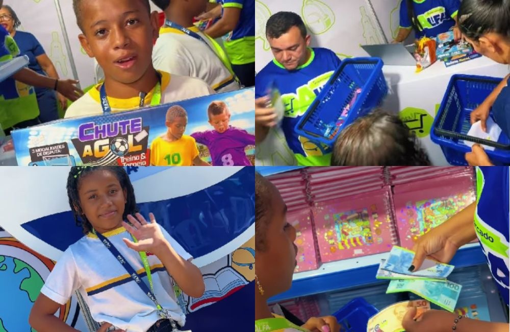Em Amarante, estudantes com boas notas acumulam créditos para compras no supermercado