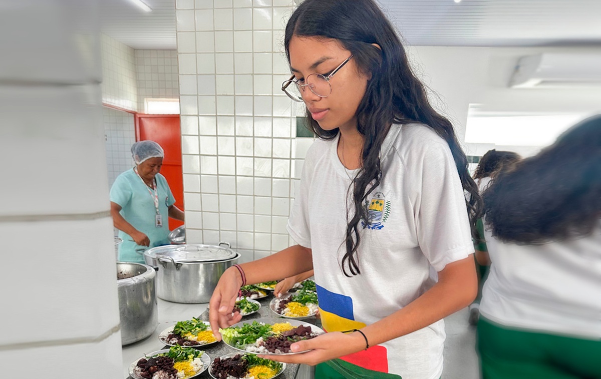 Escolas de tempo integral garantem alimentação saudável e mais aprendizado no PI