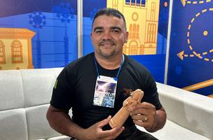 Escultor Josielton Sousa (Foto: Conecta Piauí)